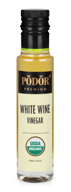 Organic white wine vinegar