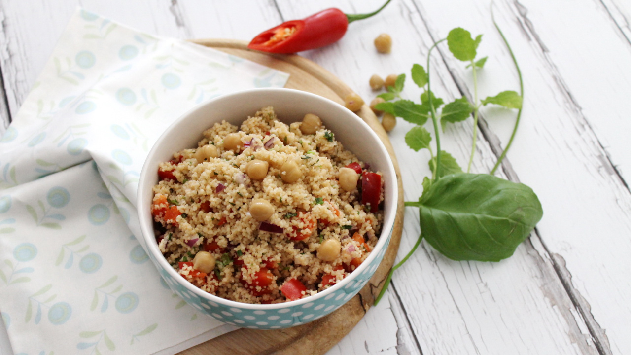 Chick pea couscous salad recipe