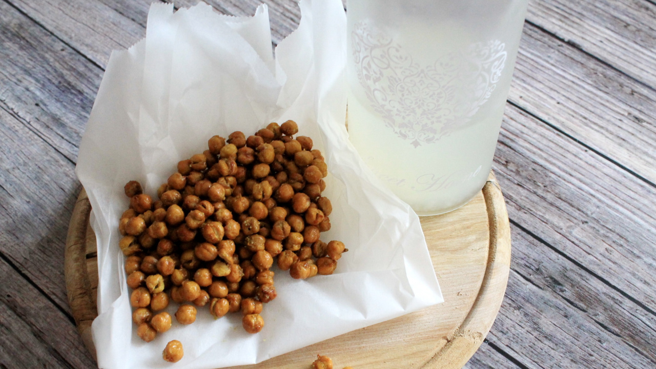 Crunchy chickpeas recipe